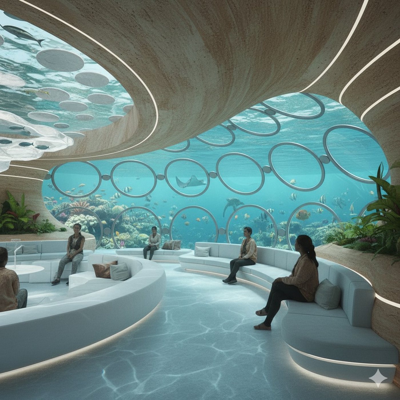 Lounge immersa CARBONbye Underwater
